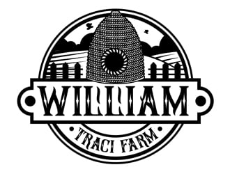 William Traci Farm/ WTF logo design by DreamLogoDesign