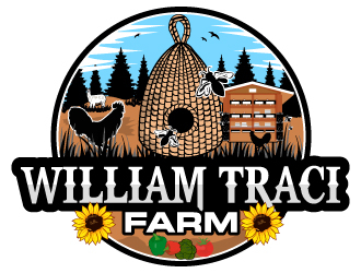 William Traci Farm/ WTF logo design by Suvendu