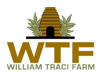 William Traci Farm/ WTF logo design by ElonStark