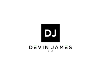 Devin James LLC logo design by haidar