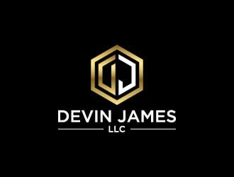 Devin James LLC logo design by wongndeso