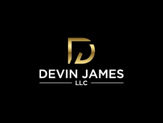 Devin James LLC logo design by wongndeso