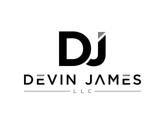 Devin James LLC logo design by dibyo