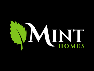 Mint homes logo design by denfransko