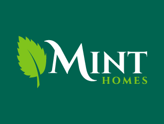 Mint homes logo design by denfransko