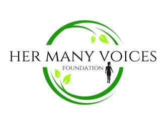 Her Many Voices Foundation logo design by jetzu