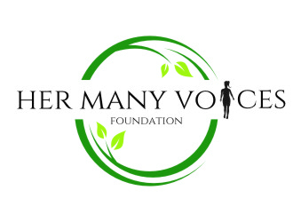 Her Many Voices Foundation logo design by jetzu