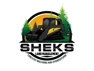 Sheks Land Management logo design by Dhieko