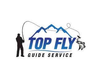 Top Fly Guide Service logo design by usef44