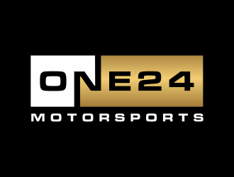 ONE24 Motorsports logo design by ozenkgraphic