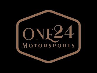 ONE24 Motorsports logo design by udinjamal