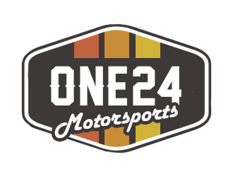 ONE24 Motorsports logo design by kunejo