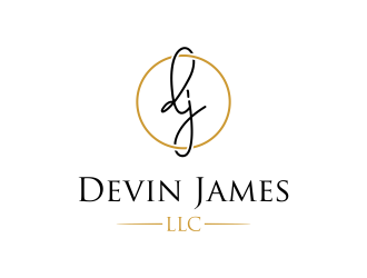 Devin James LLC logo design by tukang ngopi