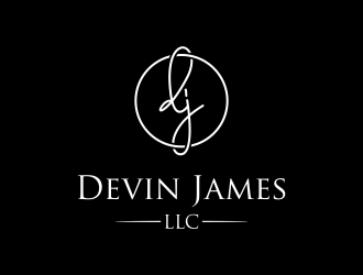 Devin James LLC logo design by tukang ngopi