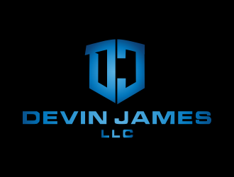 Devin James LLC logo design by cahyobragas