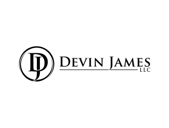 Devin James LLC logo design by cahyobragas