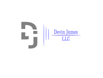 Devin James LLC logo design by tukang ngopi