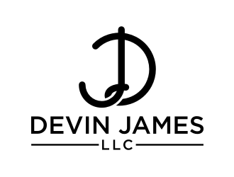 Devin James LLC logo design by larasati