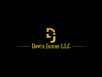 Devin James LLC logo design by tukang ngopi