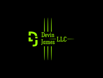 Devin James LLC logo design by tukang ngopi