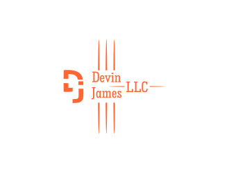 Devin James LLC logo design by tukang ngopi