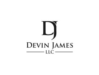 Devin James LLC logo design by bombers