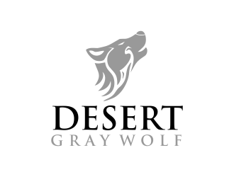 Desert Gray Wolf  logo design by GassPoll