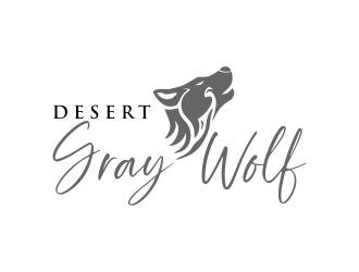 Desert Gray Wolf  logo design by GassPoll