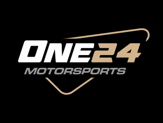 ONE24 Motorsports logo design by ingepro