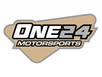 ONE24 Motorsports logo design by ingepro