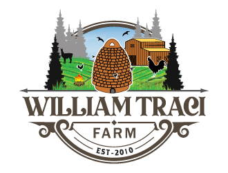 William Traci Farm/ WTF logo design by Suvendu