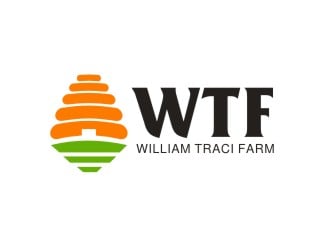 William Traci Farm/ WTF logo design by maspion