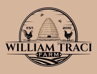 William Traci Farm/ WTF logo design by rizuki
