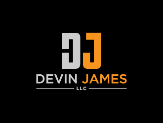 Devin James LLC logo design by denfransko