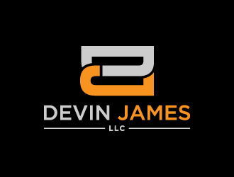 Devin James LLC logo design by denfransko