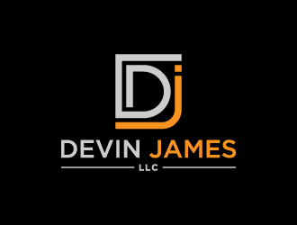 Devin James LLC logo design by denfransko