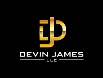 Devin James LLC logo design by adm3