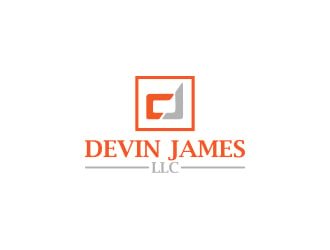 Devin James LLC logo design by Rexi_777