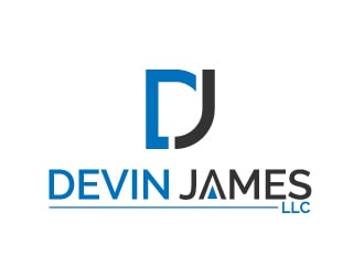 Devin James LLC logo design by jaize