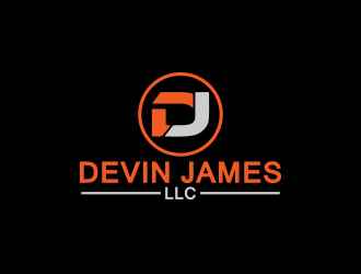 Devin James LLC logo design by Rexi_777