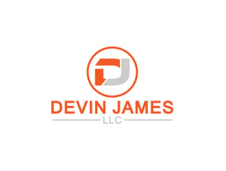 Devin James LLC logo design by Rexi_777