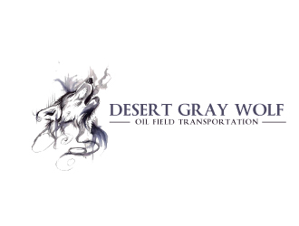 Desert Gray Wolf  logo design by Erasedink