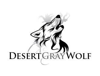 Desert Gray Wolf  logo design by usef44