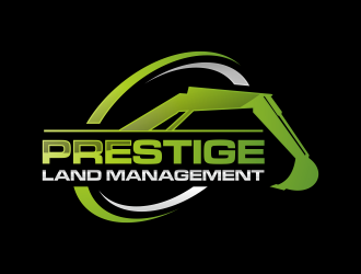 Prestige Land Management  logo design by RIANW