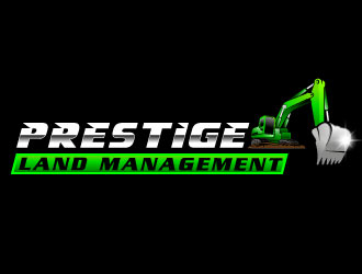 Prestige Land Management  logo design by Suvendu