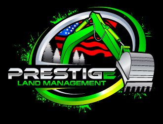 Prestige Land Management  logo design by uttam