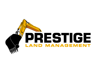 Prestige Land Management  logo design by Kirito