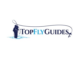 Top Fly Guide Service logo design by jaize