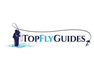 Top Fly Guide Service logo design by jaize