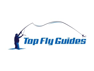 Top Fly Guide Service logo design by rizuki